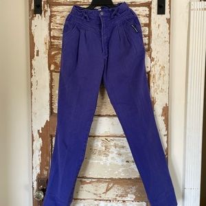 Vintage, rocky mountain jeans, beautiful shade of purple